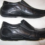COLE HAAN MENS SHOES***BLACK LEATHER SIZE 9***IMPORTED***LOAFERS CASUAL SHOES