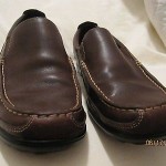 COLE HAAN MENS SHOES *** BROWN LEATHER LOAFERS *** DRESS SHOES Size 8.5 M