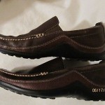 COLE HAAN MENS SHOES *** BROWN LEATHER LOAFERS *** DRESS SHOES Size 8.5 M