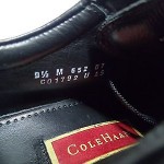COLE HAAN CITY Size 9.5 M City Black Lace Leather Mens Shoes C01792