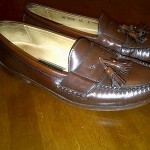 Cole Haan Mens Brown Leather Loafers Size 12 M