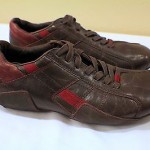 Diesel AURIGA Men’s Premium Brown Leather Fashion Sneaker 40 Euro 7.5 US Mint