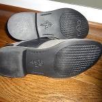 Cole Haan Saddle Shoes Black Gray Size 9 New!