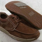 NEW Clarks Mens Owasco Tan Leather Boat Deck Oxfords Shoes 61787 size 7.5 M