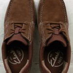 NEW Clarks Mens Owasco Tan Leather Boat Deck Oxfords Shoes 61787 size 7.5 M