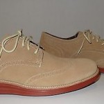 NIB Cole Haan LUNARGRAND Wingtip Sz 13 M Milkshake Suede Chukka Oxfords