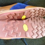 Mens Cole Haan Christy Wedge Saddle Shoes Oxford Size 10 m Camello/Blue