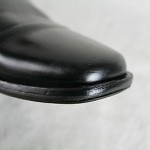 HUGO BOSS Chelsea Ankle Boots Dress Sleek Black Leather Men’s Size 11.5