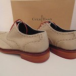 NIB COLE HAAN AIR COLTON WINTER WINGTIP OFORDS SUMMER KHAKI LEATHER