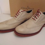 NIB COLE HAAN AIR COLTON WINTER WINGTIP OFORDS SUMMER KHAKI LEATHER