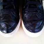 DIESEL Men’s Claw King Black Leather High Tops Sneakers Size 10M