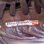 DIESEL Men’s Claw King Black Leather High Tops Sneakers Size 10M