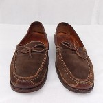 Cole Haan Loafers Brown Suede Leather Slip ons Mens Sz 11 Casual MI Brazil