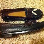 Cole Haan Men’s Black & Brown Leather Tassel Loafers Size 9 Medium (D, M)