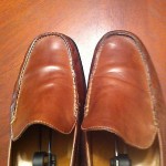 MEN’S COLE HAAN BROWN LEATHER LOAFER SHOES SIZE 10.5