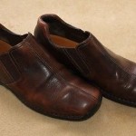 COLE HAAN Slip On Loafers, Beautiful Brown Leather – Size 9 M