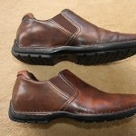 COLE HAAN Slip On Loafers, Beautiful Brown Leather – Size 9 M