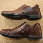 COLE HAAN Slip On Loafers, Beautiful Brown Leather – Size 9 M