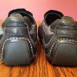 Men’s Cole Haan Nike Air Black Leather Driving Moccasins Loafers Size 11.5