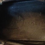 Men’s Cole Haan Nike Air Black Leather Driving Moccasins Loafers Size 11.5