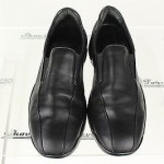 Mens COLE HAAN NIKE AIR black leather loafers shoes sz. 8.5 M GREAT!