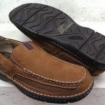 NEW Clarks Mens Lambeth Tan Leather Casual Slip On Loafers Shoes 70949 size 7 M