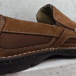 NEW Clarks Mens Lambeth Tan Leather Casual Slip On Loafers Shoes 70949 size 7 M