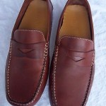 MEN’S COLE HAAN AIR GRANT BROWN PENNY LOAFERS 6W