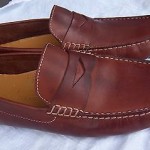 MEN’S COLE HAAN AIR GRANT BROWN PENNY LOAFERS 6W