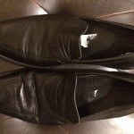 Men’s COLE HAAN Black Leather Loafers Slip On Shoes Sz 10M