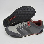 MENS DIESEL LONG TERM TIPOP S GREY/RED SNEAKERS CASUAL SHOES SIZE 12 US #0