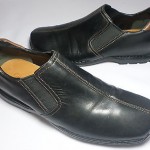 Cole Haan Men’s Leather Slip On Casual Shoes Black sz 9 M