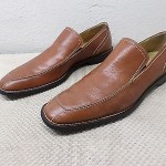 COLE HAAN COLLECTION MENS SHOES SIZE 13 BROWN LEATHER ITALY DRESS CASUAL LOAFERS