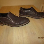 Cole Haan Nike Air Canton Leather Slip On Mens Shoes  9.5 M Brown