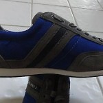 NIB Hugo Boss Stiven Casual Fashion Sneaker in Bright Blue sz 9 $150.00 nwt
