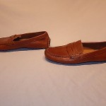 COLE HAAN AIR MENS 12 M Brown LEATHER LOAFERS MOCCASINS DRIVING SHOES