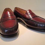 Cole Haan NEW Mens Penny Loafer Size 9M  Dark Burgundy Pinch Penny