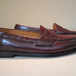 Cole Haan NEW Mens Penny Loafer Size 9M  Dark Burgundy Pinch Penny