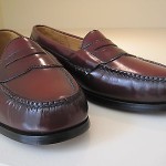 Cole Haan NEW Mens Penny Loafer Size 9M  Dark Burgundy Pinch Penny