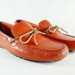 Cole Haan ~ Men’s PRE-OWNED Cinnabar Leather AIR GRANT Drivers Moccasins – 10 M