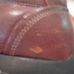 Shoe Men Cole Haan C06716 Nike Air leather Brown Plain Oxford shoe sz 9 1/2 M
