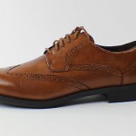 NEW Mens Cole Haan Leather Oxford Lace Wingtip in Size 12 in Brown / Tan