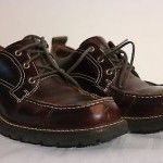 COLE HAAN MEN’S NIKE AIR SOLE BROWN LEATHER LACE UP OXFORDS SIZE 8M