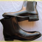 Cole Haan+Nike Air Black Leather Men Boots Size 8 1/2