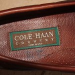 Cole Haan Men’s Brown Leather Comfortable Dress Casual Slip On Loafers Size 9.5