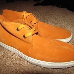 NEW *HUGO BOSS ORANGE* Men’s 42 9 Orange Loxio “Orange Label” Suede Shoes