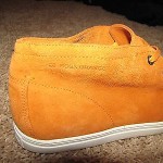 NEW *HUGO BOSS ORANGE* Men’s 42 9 Orange Loxio “Orange Label” Suede Shoes