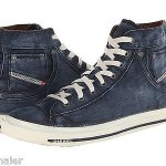 Diesel Exposure 1 Shoes – Denim Look Dark Blue/Transparent – Men’s 13 – NIB