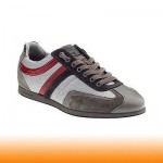 Hugo Boss BOSS Orange ‘Silvans’ Lace-Up Leather Sneaker Shoes Men’s US 8