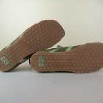 DIESEL –  Green Suede Shoes Tie Tan leather US 10